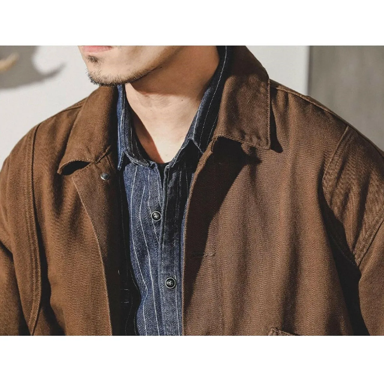 Casual Denim Jacket P0313