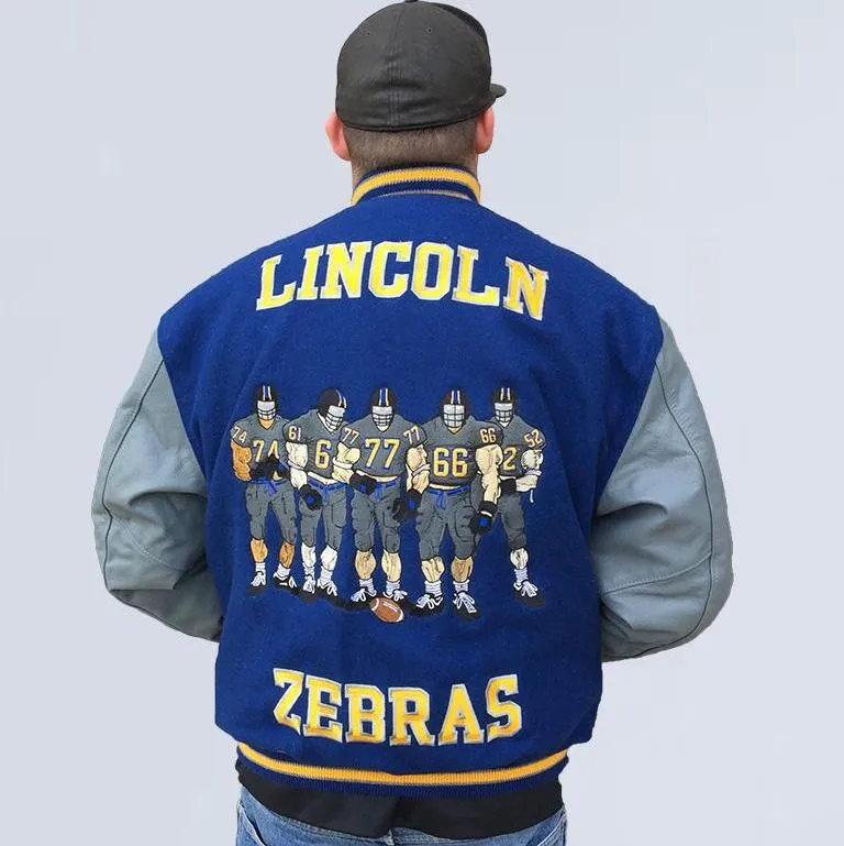 Casual style rugby baseball jacket
