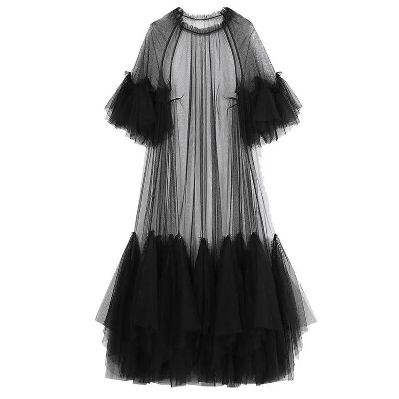 Dress Hem Pleated Holiday Long Elegant Dresses