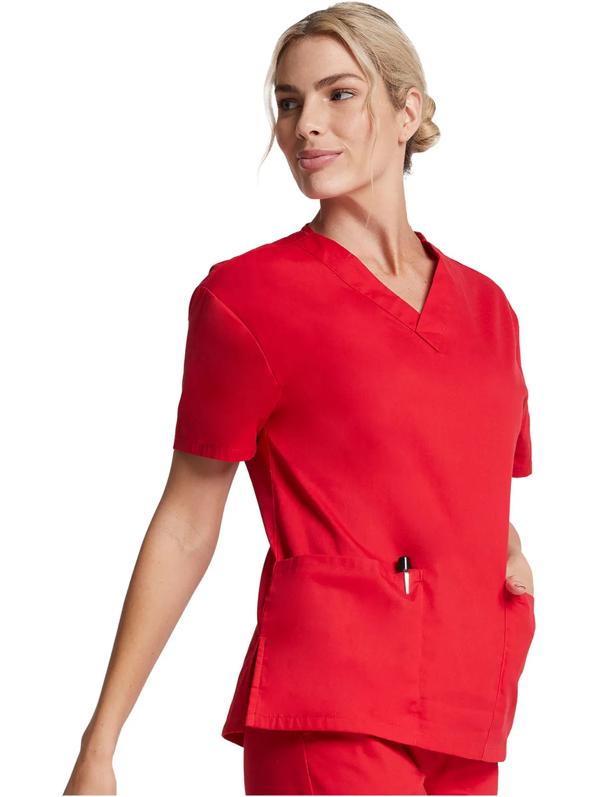 EDS Signature - Women's V-Neck Top