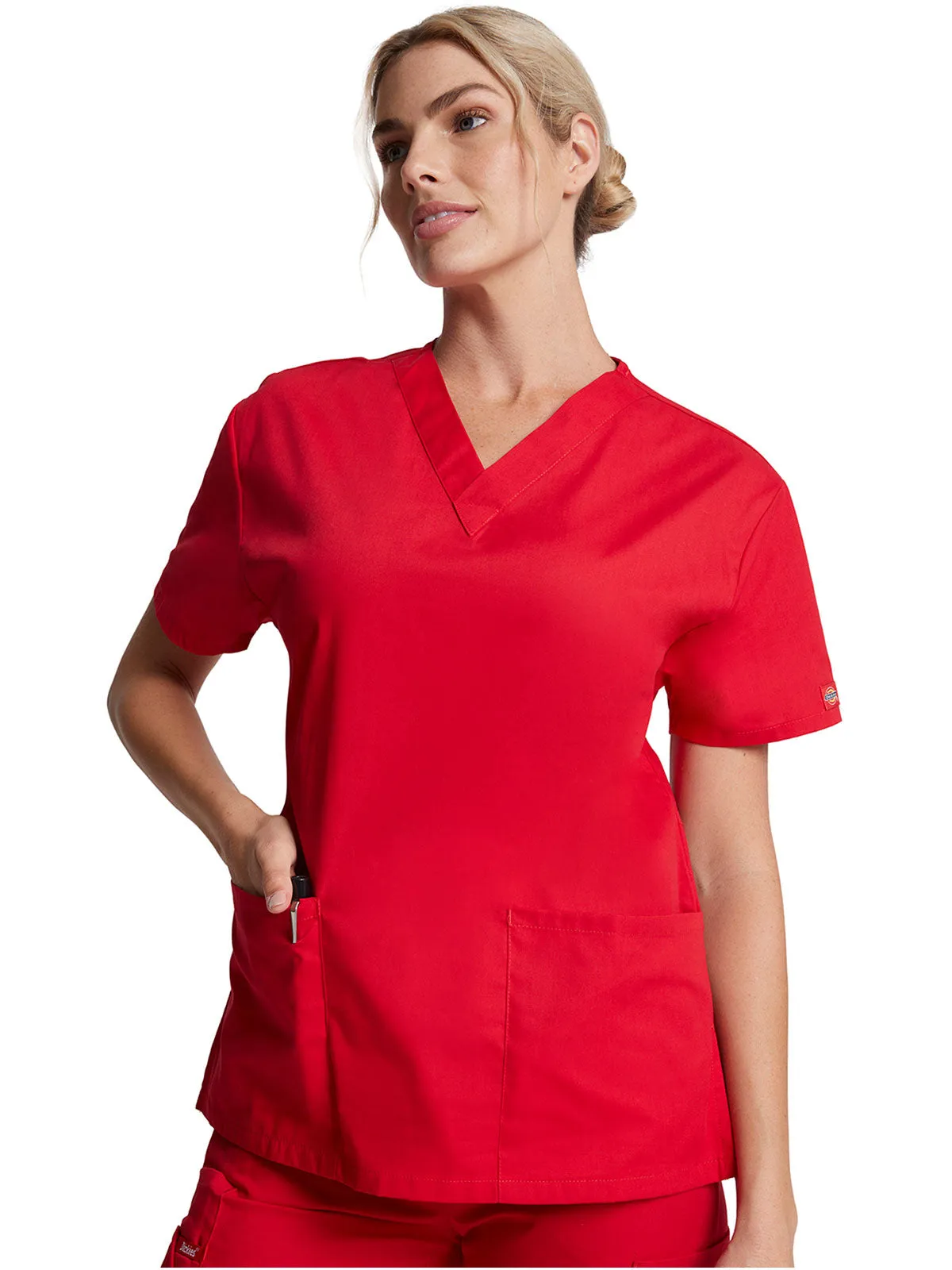 EDS Signature - Women's V-Neck Top