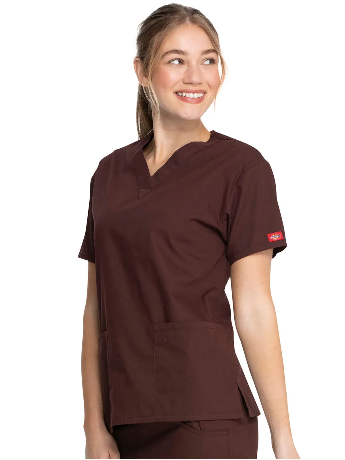 EDS Signature - Women's V-Neck Top