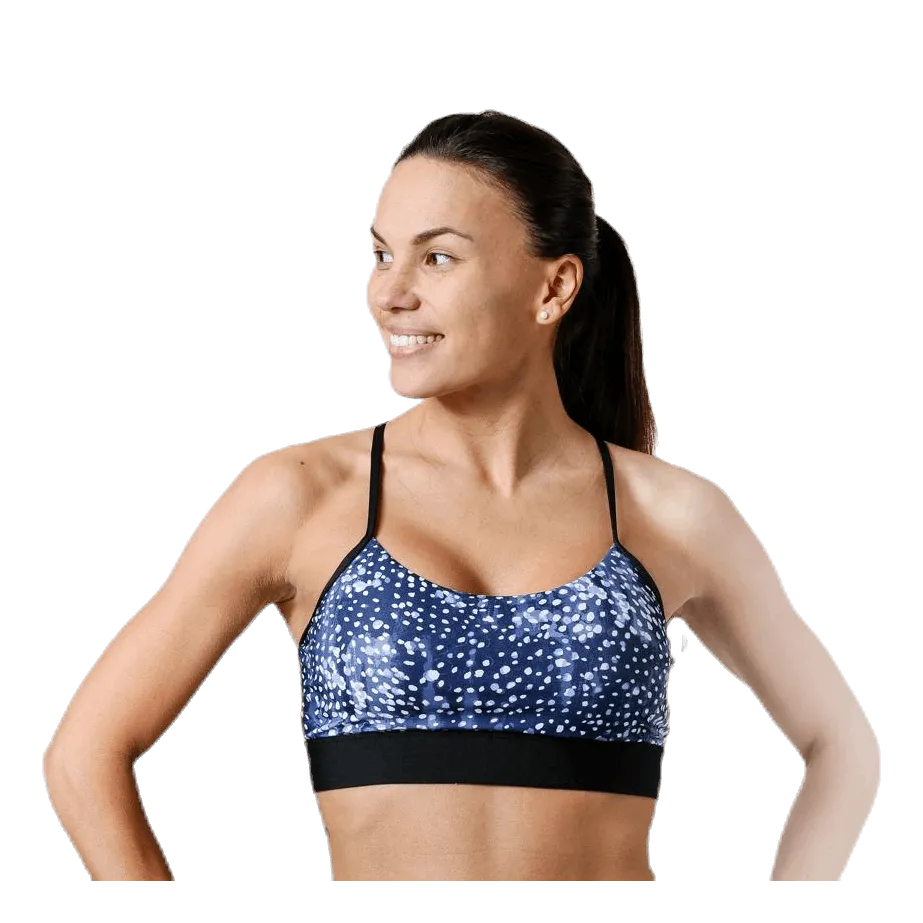 Flattering Sportsbra Blue