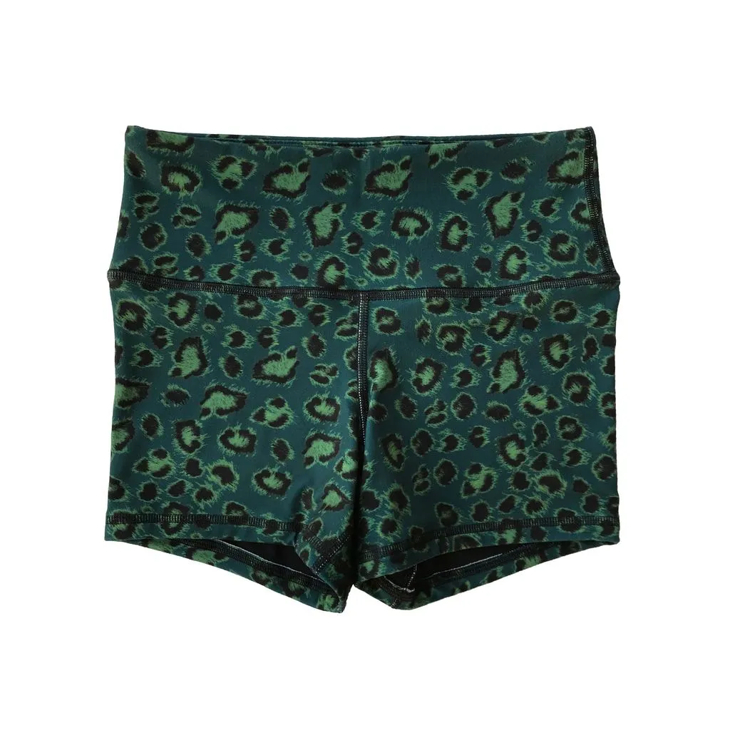 FLEO Night Leopard Shorts (Power High-rise)