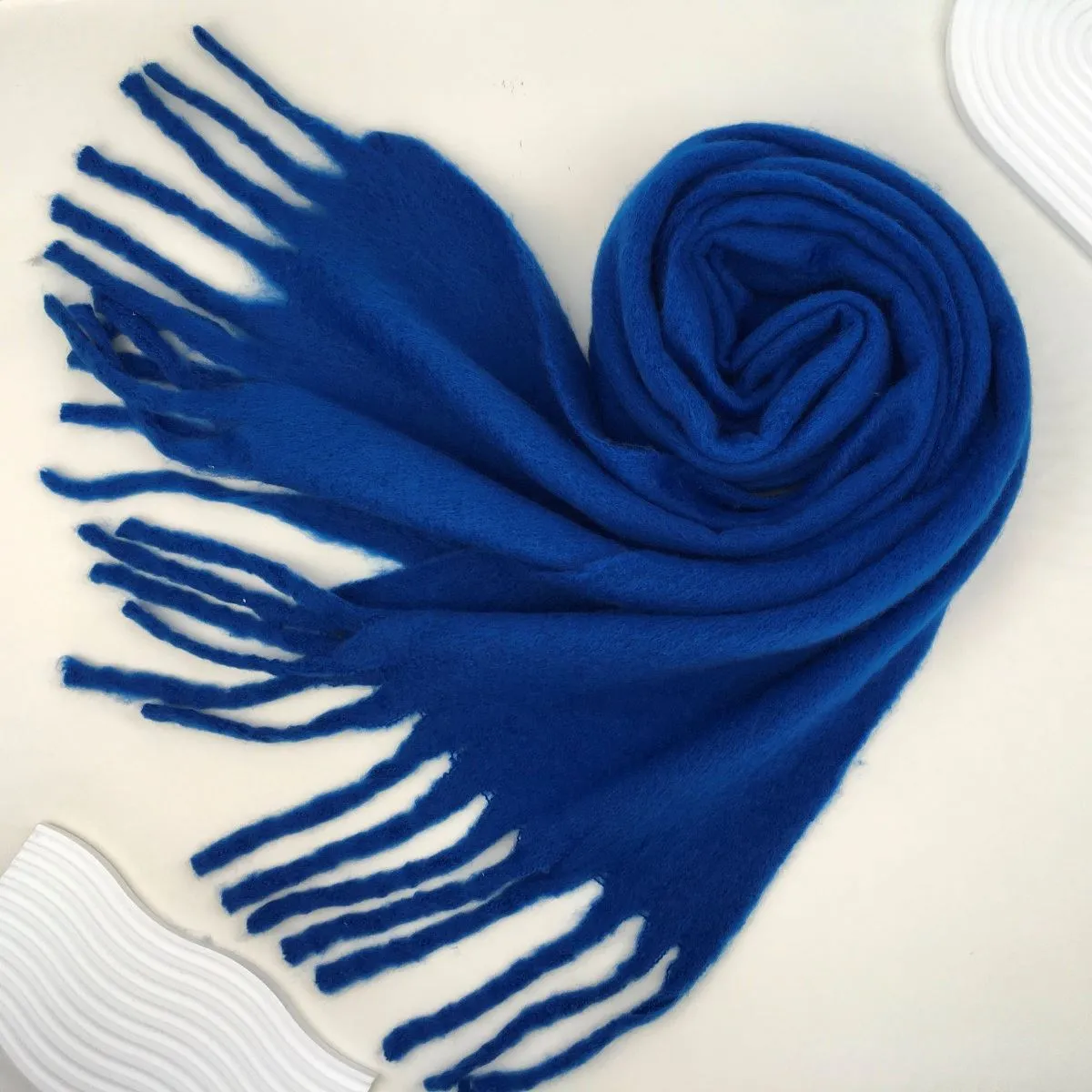 Fluffy Fringed Scarf