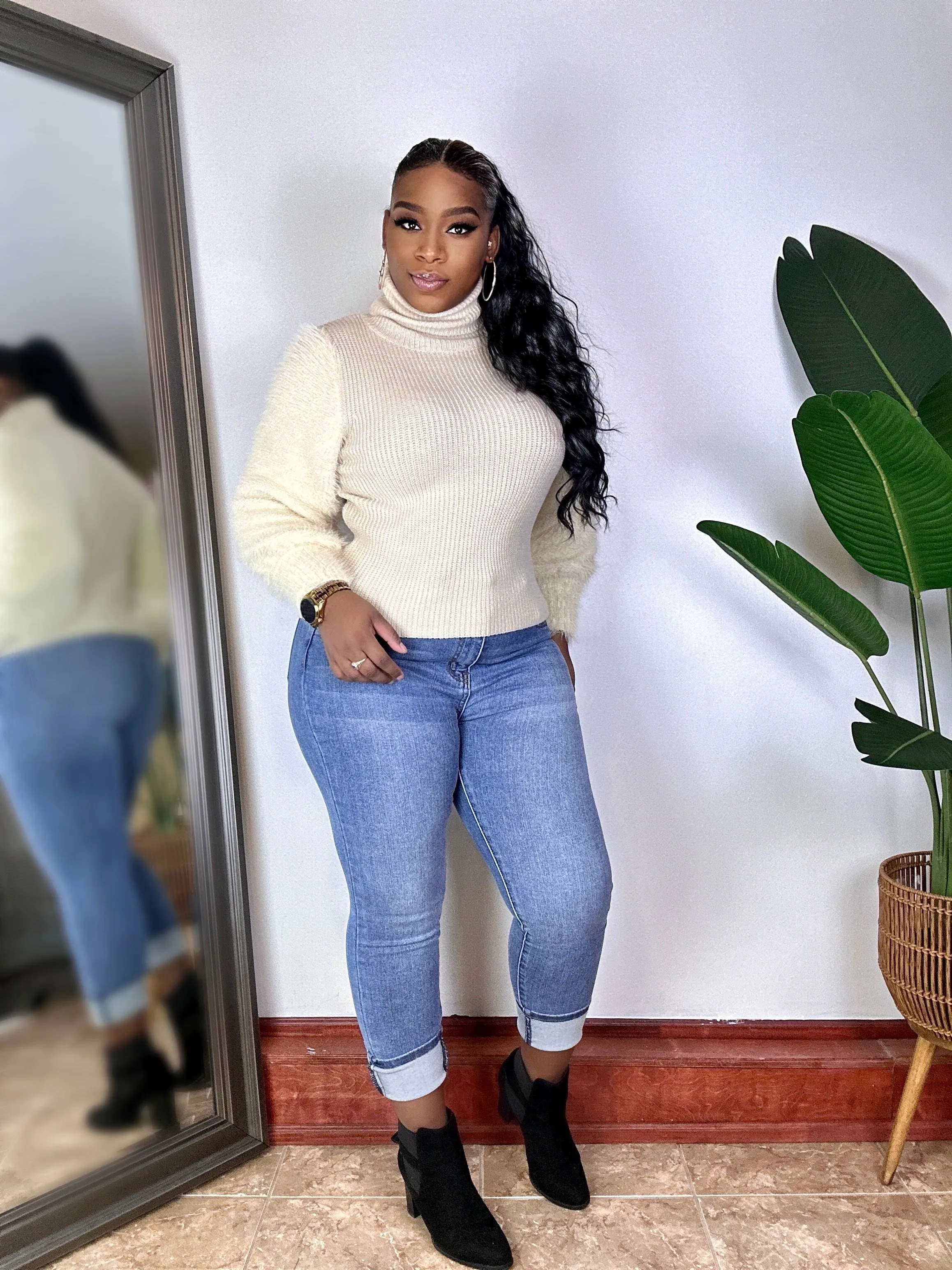 Frosted Vanilla | Knit Sweater