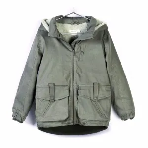 Hooded Denim Coat