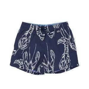 Lobster Beach Boxer | Navy/White 401274-Pn07