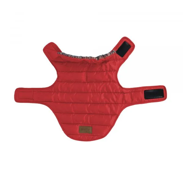 Pendleton Puffer Dog Coat Red