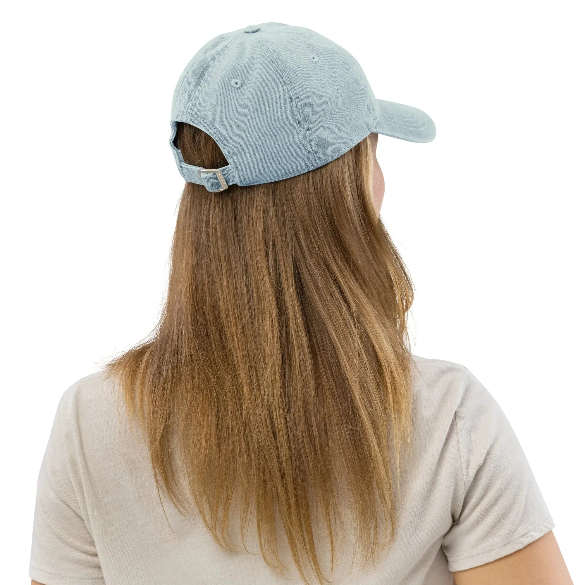 Southwestern Embroidered Denim Dad Hat