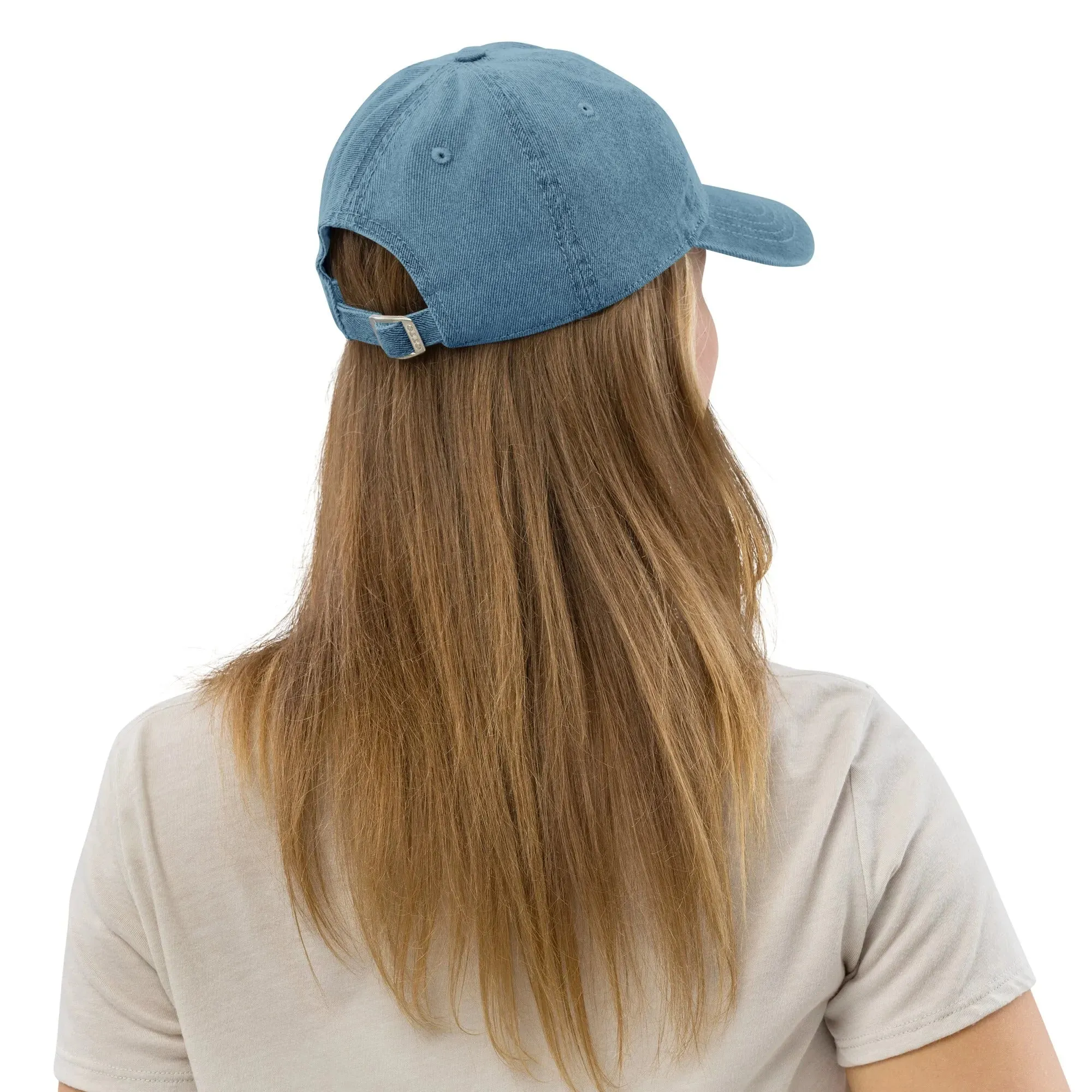 Southwestern Embroidered Denim Dad Hat