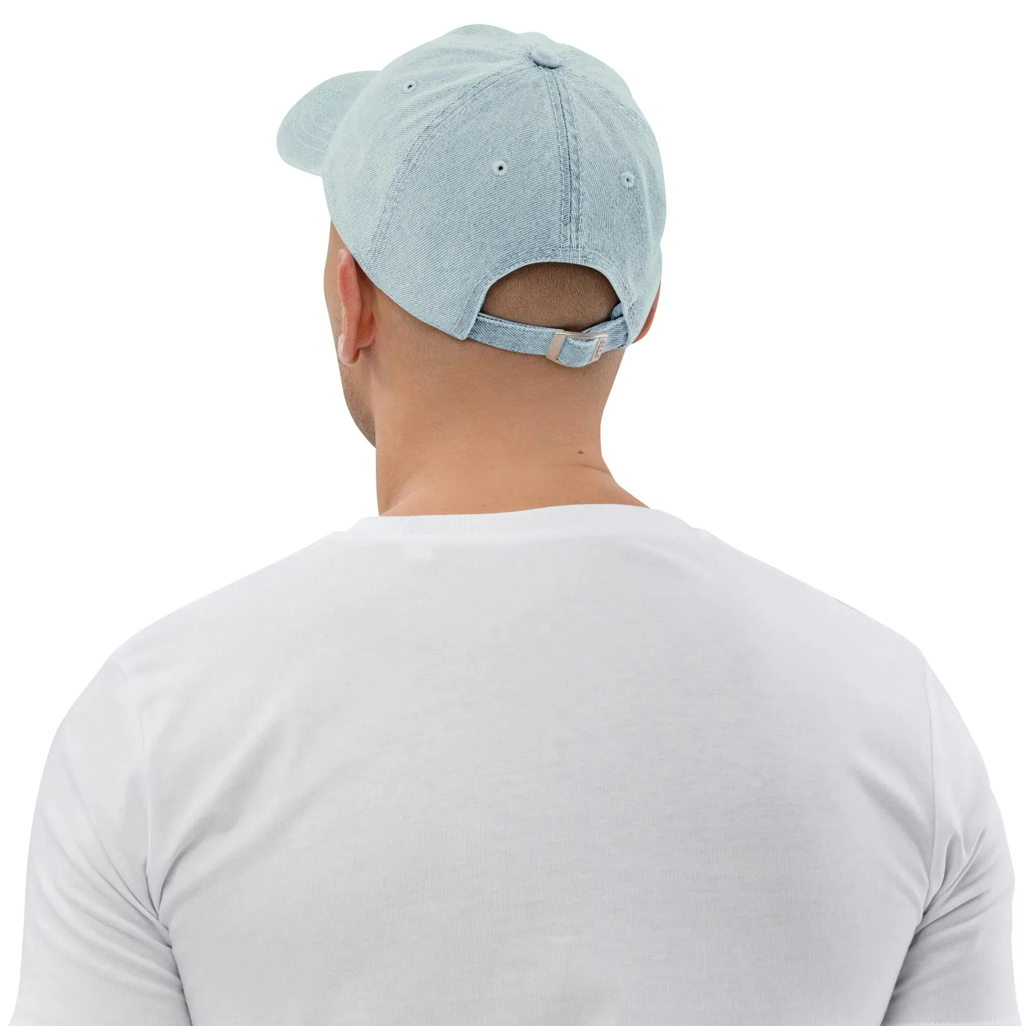 Southwestern Embroidered Denim Dad Hat