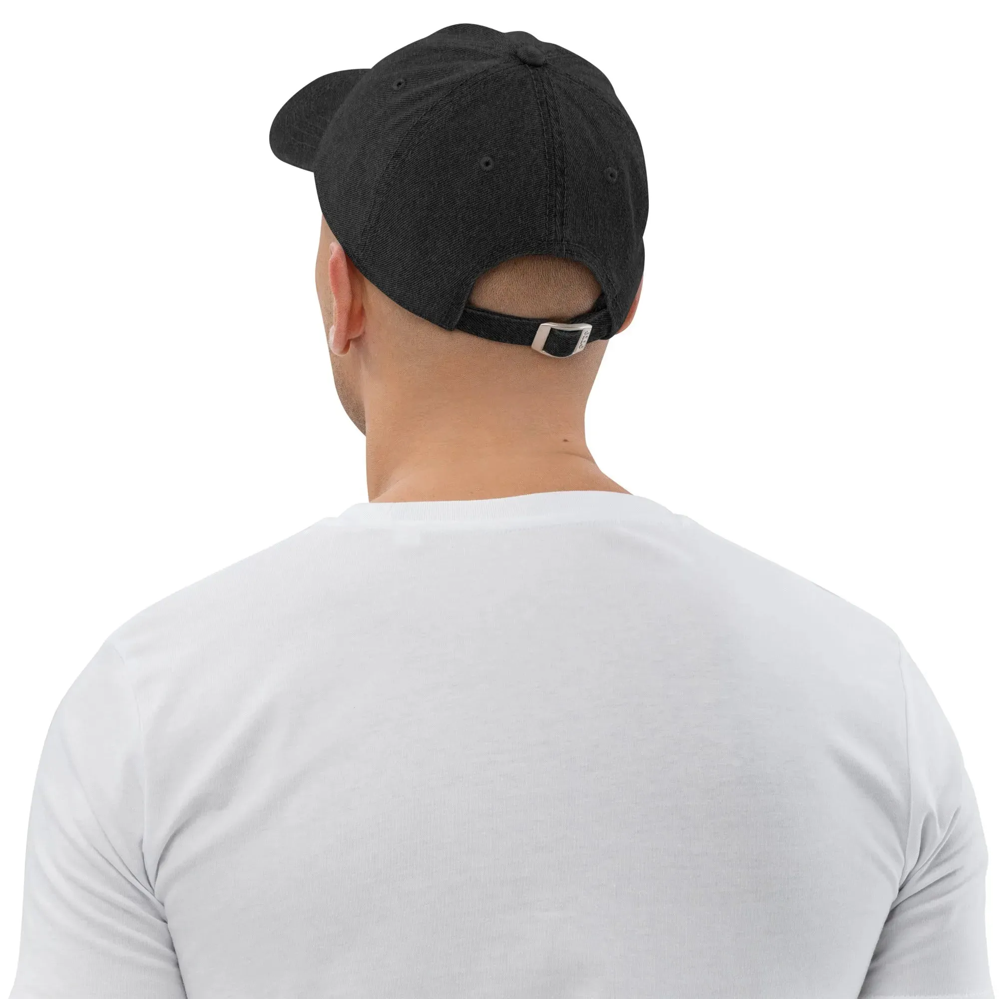 Southwestern Embroidered Denim Dad Hat