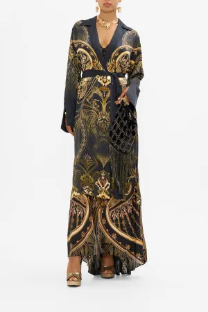 SPLIT CUFF SOFT COAT NOUVEAU NOIR