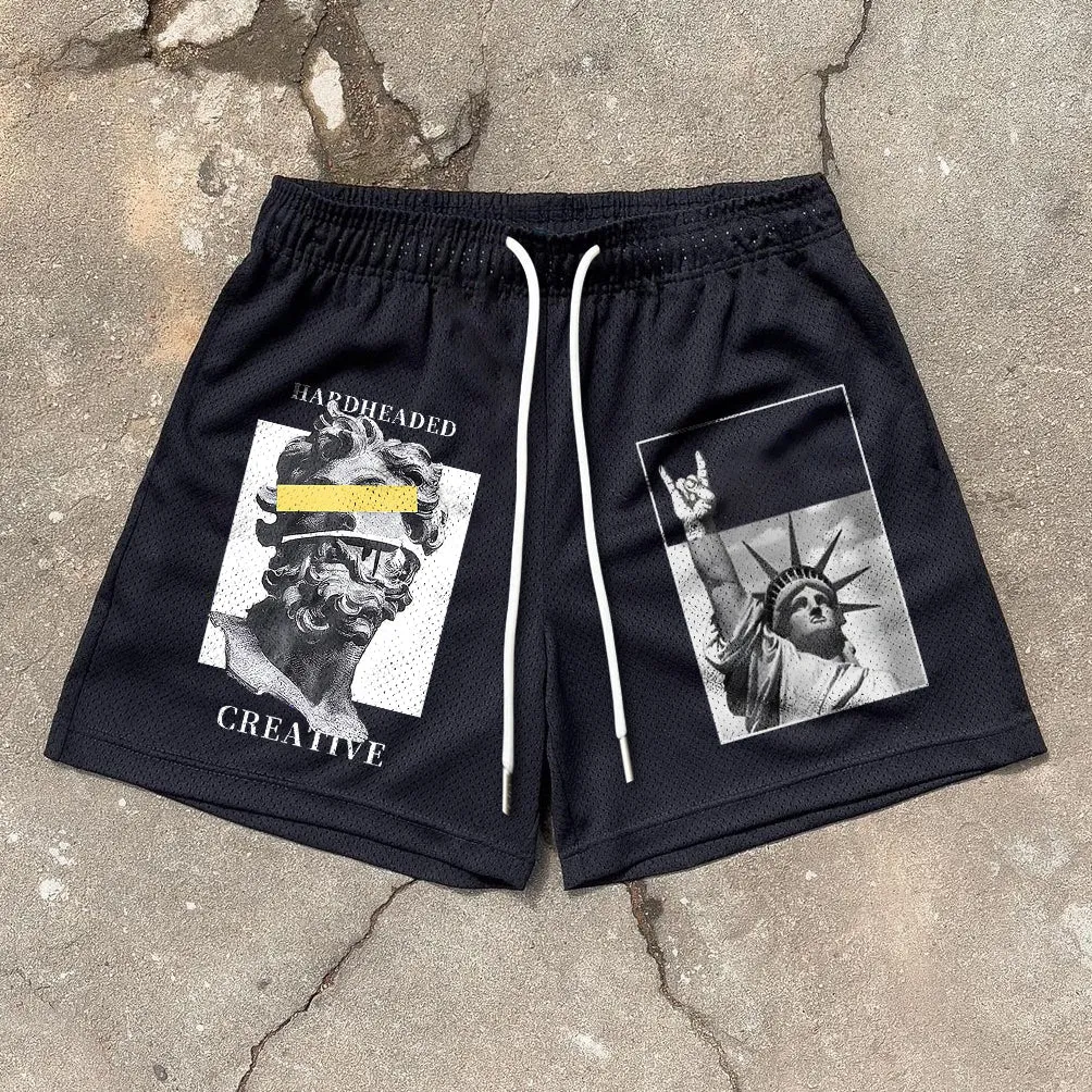 Trendy brand hip-hop fashion street shorts