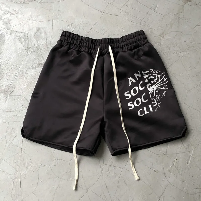 Trendy Street Personality Print Shorts