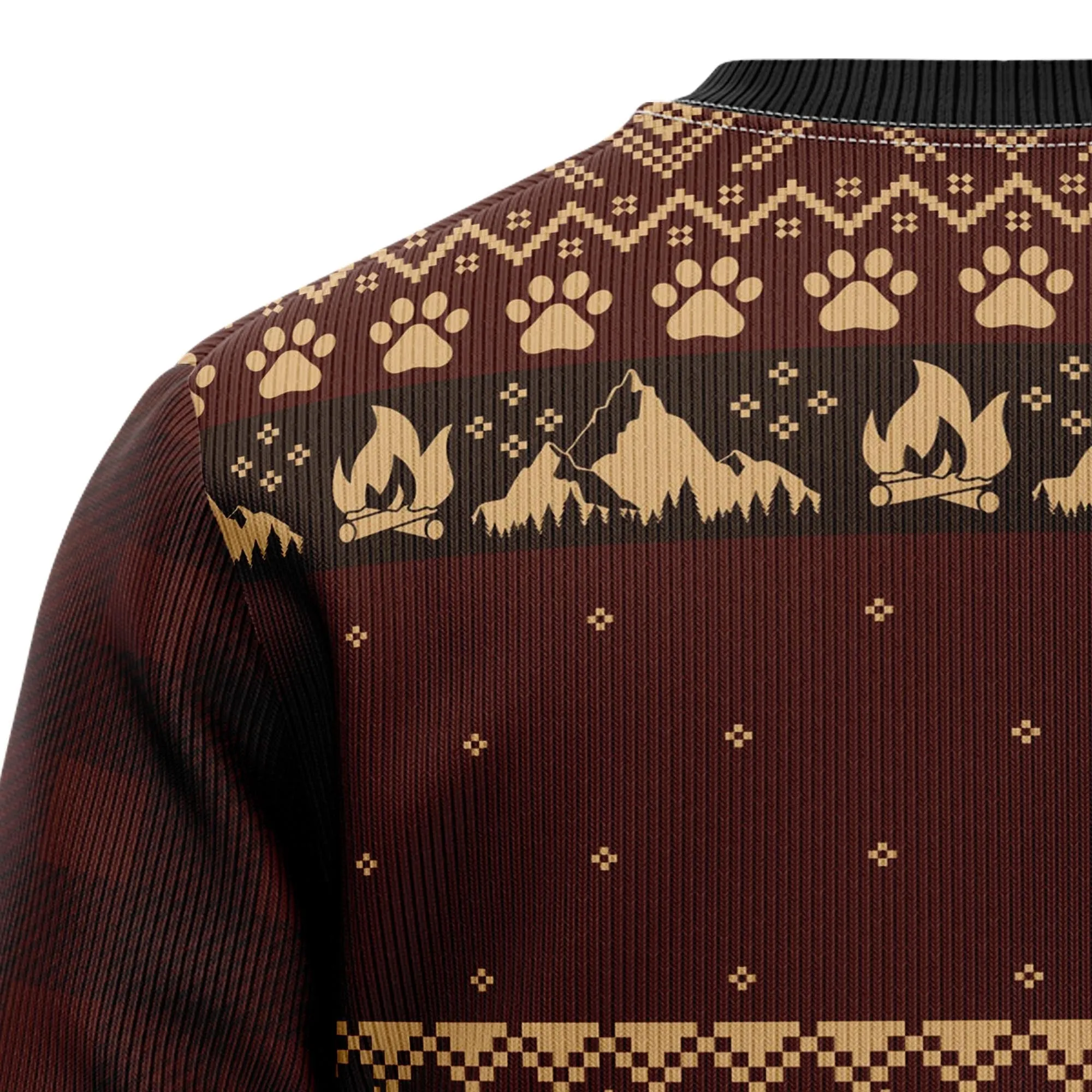 Ugly Sweater JulesRoche All-Over Print Warm Pullover