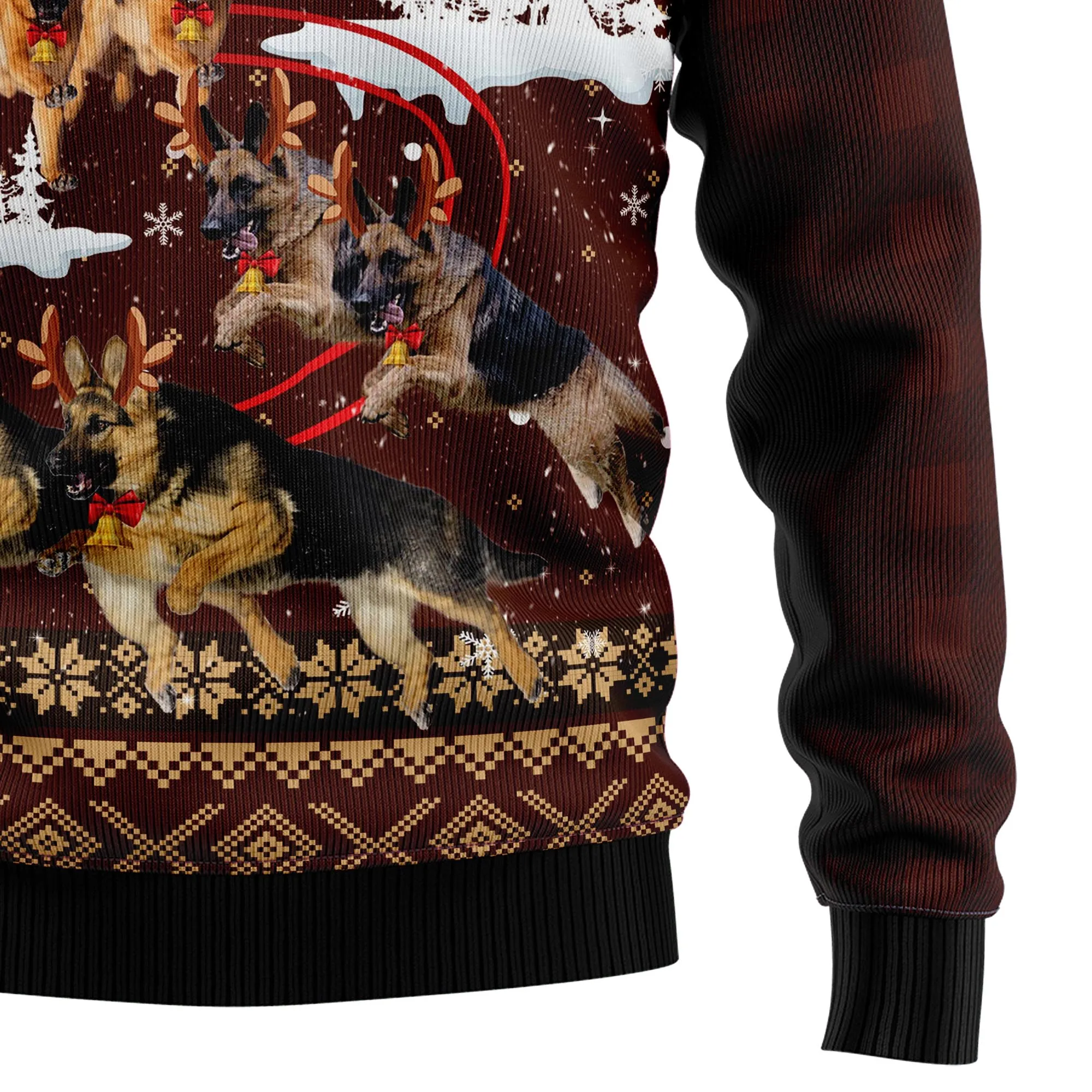 Ugly Sweater JulesRoche All-Over Print Warm Pullover