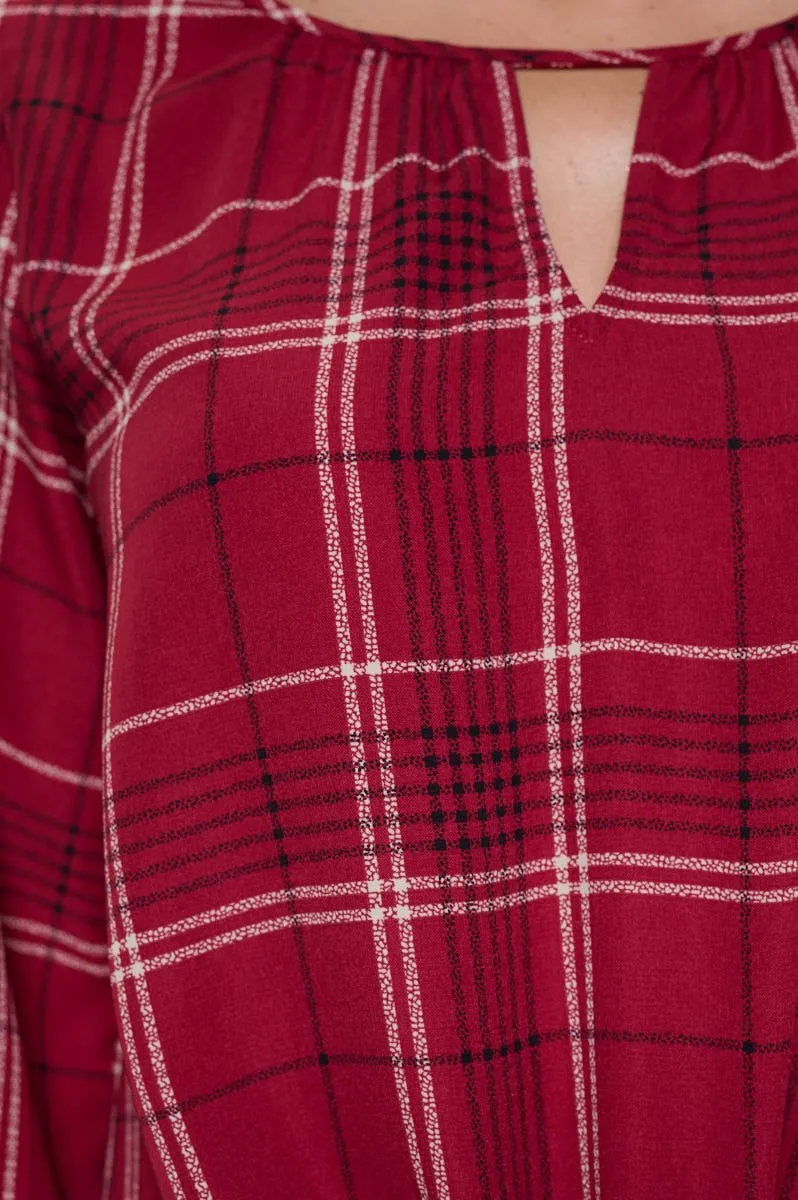 Veronica Tie Front Blouse